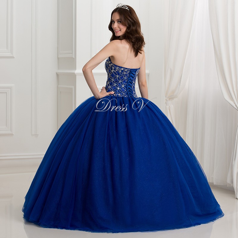 navy blue debut gown