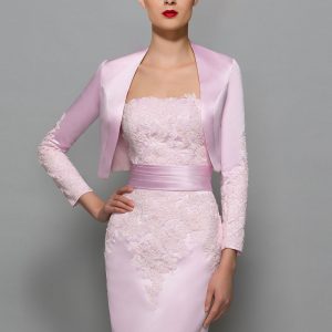 Pink elegant sheath short mini mother of the bride dress strapless zipper up cocktail dress mother of the bride dress